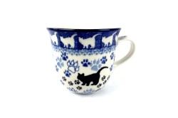 Bunzlau Tulp mok 1771X Black Cat 180 ml 180 ml Tulp Mokken